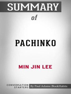 cover image of Summary of Pachinko